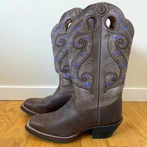Tony Lama Ladies Size 9 Shiloh West Boots